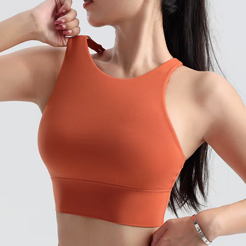 Soutien-gorge de fitness antichoc à séchage rapide pour femme, sous-vêtements de sport, chemise astr