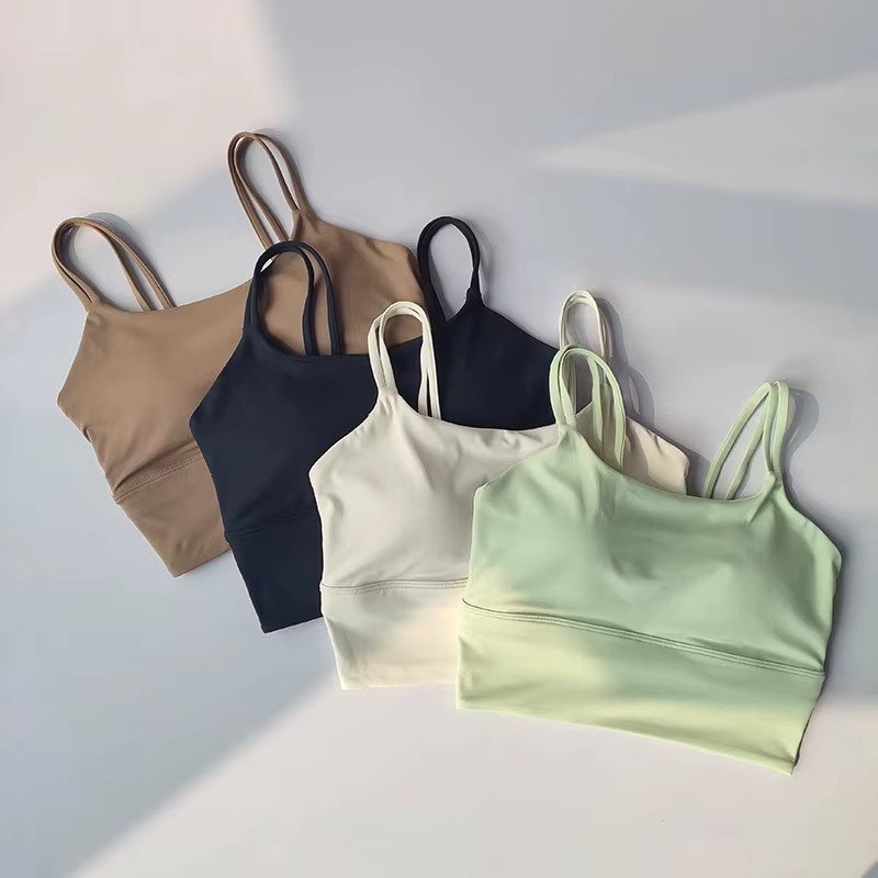 Camisole de Yoga professionnelle, tapis de poitrine fixe, sous-vêtements de sport pour femmes, antic