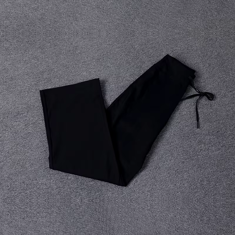 Pantalon de Yoga ample taille haute pour femmes, haute qualité, jambes droites, respectueux de la pe