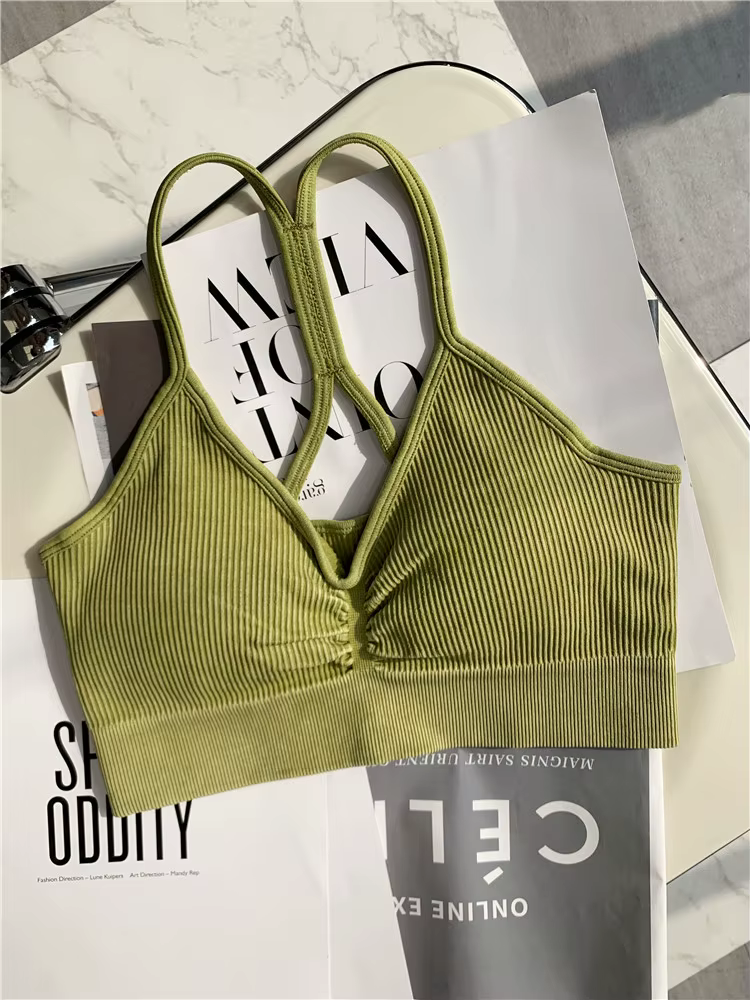 SVEIC Ensemble de yoga sans couture pour femmes, soutien-gorge de sport, lavage ogo Fitness, lit en