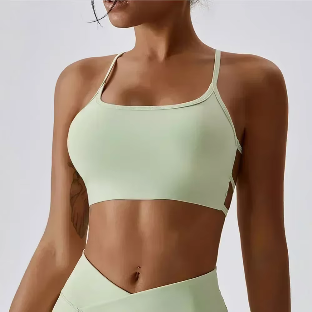 Cloud Hide – soutien-gorge de sport Sexy pour femmes, haut court de Yoga, sous-vêtements d'entraînem