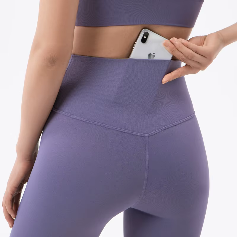 Leggings de yoga pour femmes, pantalon de sport avec poches, collant taille haute, grande taille, po