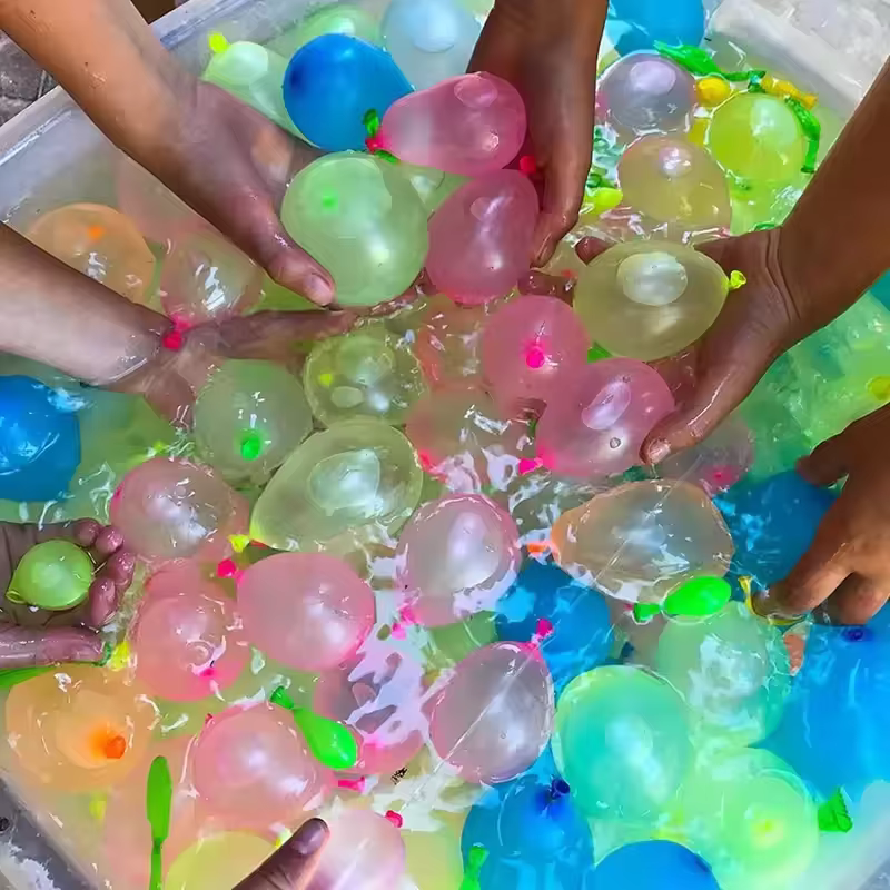 111 Pièces de Balles d'Eau Amusantes pour l'Été, Fêtes à la Piscine, Plage, Extérieur, à Remplissage