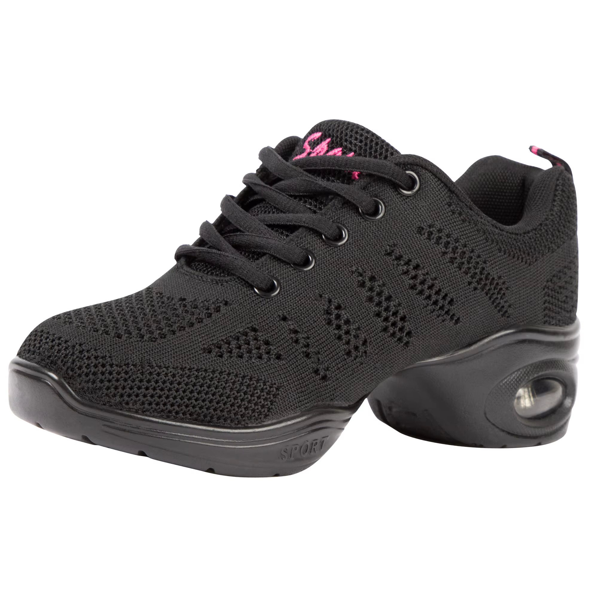 Baskets de danse respirantes pour femmes, avec semelle fendue et coussin d'air, chaussures de marche