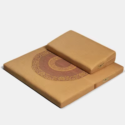 Coussin de méditation pliant, polymères bouddhistes épais, polymères à genoux pour les collèges ména
