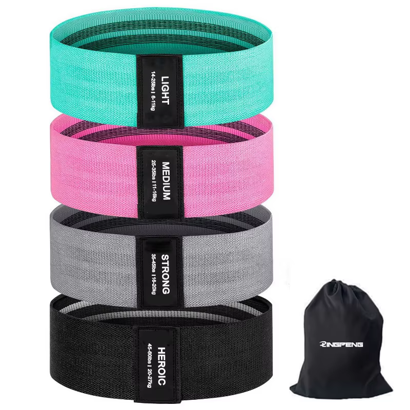 Bandes de résistance élastiques pour Pilates et Yoga, bande de stretching pour les fessiers et les j