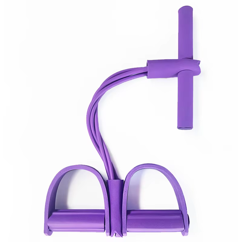 Fitness Gum 4/6 Tube Latex pédale exercice avec corde de traction assise bandes élastiques équipemen