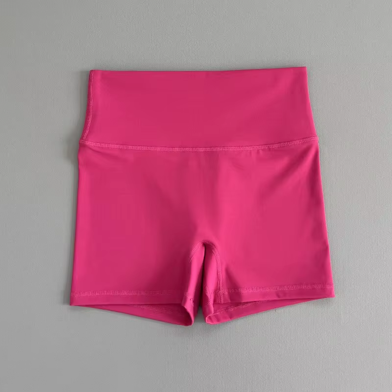Short de yoga taille haute pour femme 3 pouces - Compression extensible à séchage rapide Lifting des