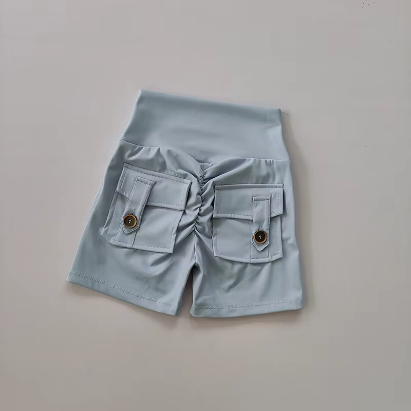 Short de fitness taille haute sans couture pour femme, pantalon de levage de la hanche, pantalon ser