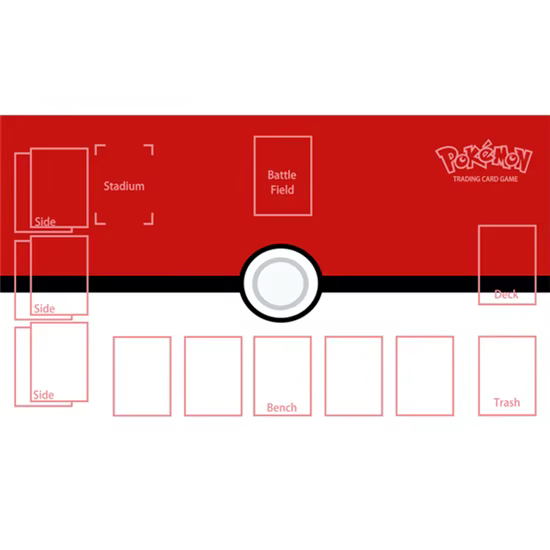 Tapis de jeu Pokémon PTCG Mewtwo Charizard Mew Jirachi, tapis de jeu de cartes à collectionner, tapi