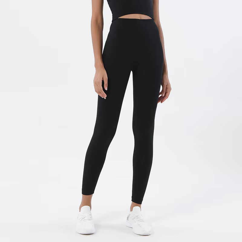 SOISOU-Pantalon de yoga en nylon pour femme, leggings de gymnastique pour fille, collants de fitness
