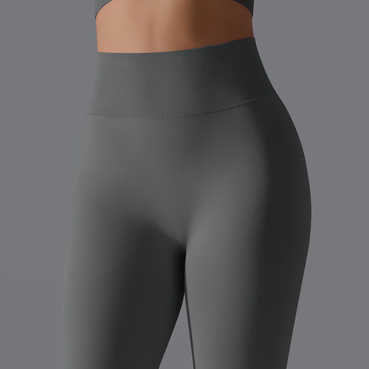 Leggings de Yoga sans couture pour femmes, Sexy, taille haute, contrôle du ventre, froissé, levage d
