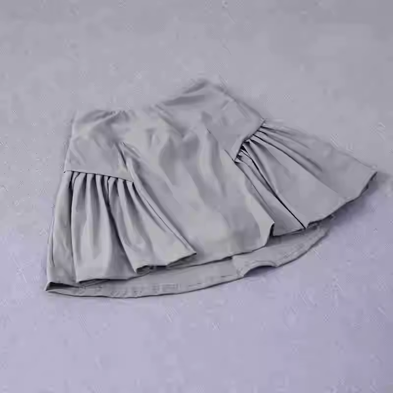 Jupe courte de sport ; pseudo jupe de course deux pièces pour femme; combinaison de badminton d'été;