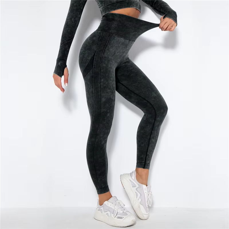 Leggings de Yoga sans couture pour femmes, pantalons de course, de sport, d'entraînement, de Fitness