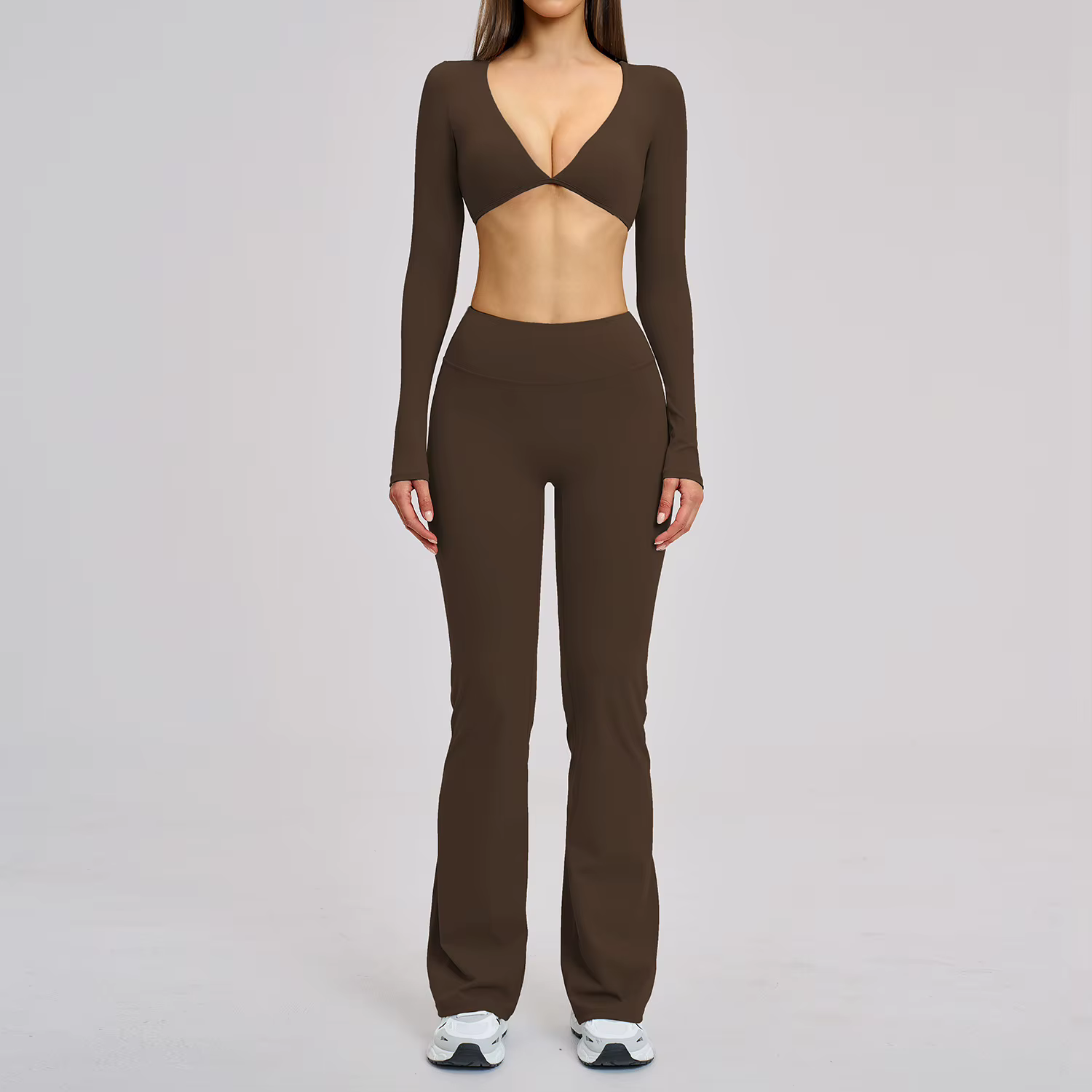 Ensemble de yoga 2 pièces pour femmes, tenue de sport, vêtements d'entraînement, vêtements de sport,