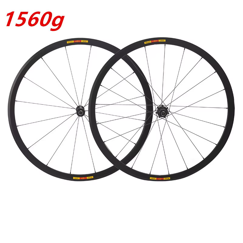 Jeu de roues de vélo de route 700C ultra-légères, profondes 30/40/50mm, avec moyeu à roulement pour