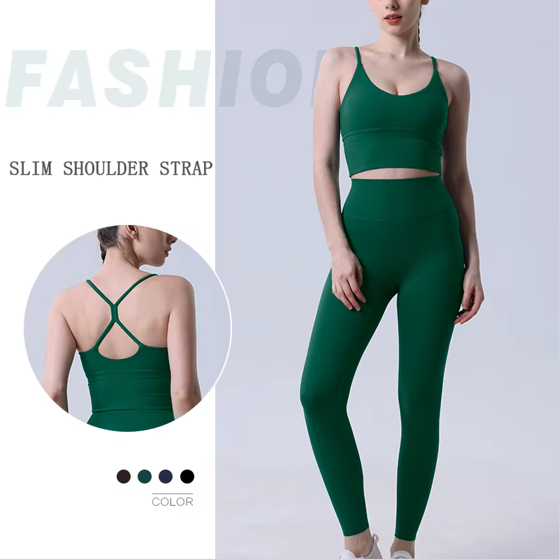 2 pièces vêtements de Yoga survêtement pour femmes vêtements de sport Pilates Fitness costume gymnas