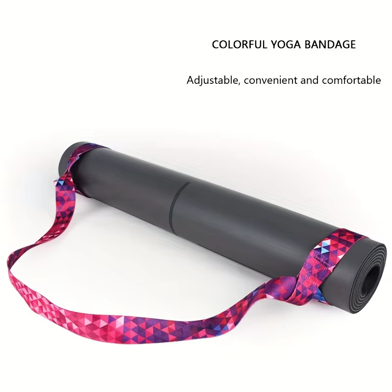 Sangle de tapis de Yoga réglable, sangle d'épaule, sangle extensible de sport, sangle de rangement p
