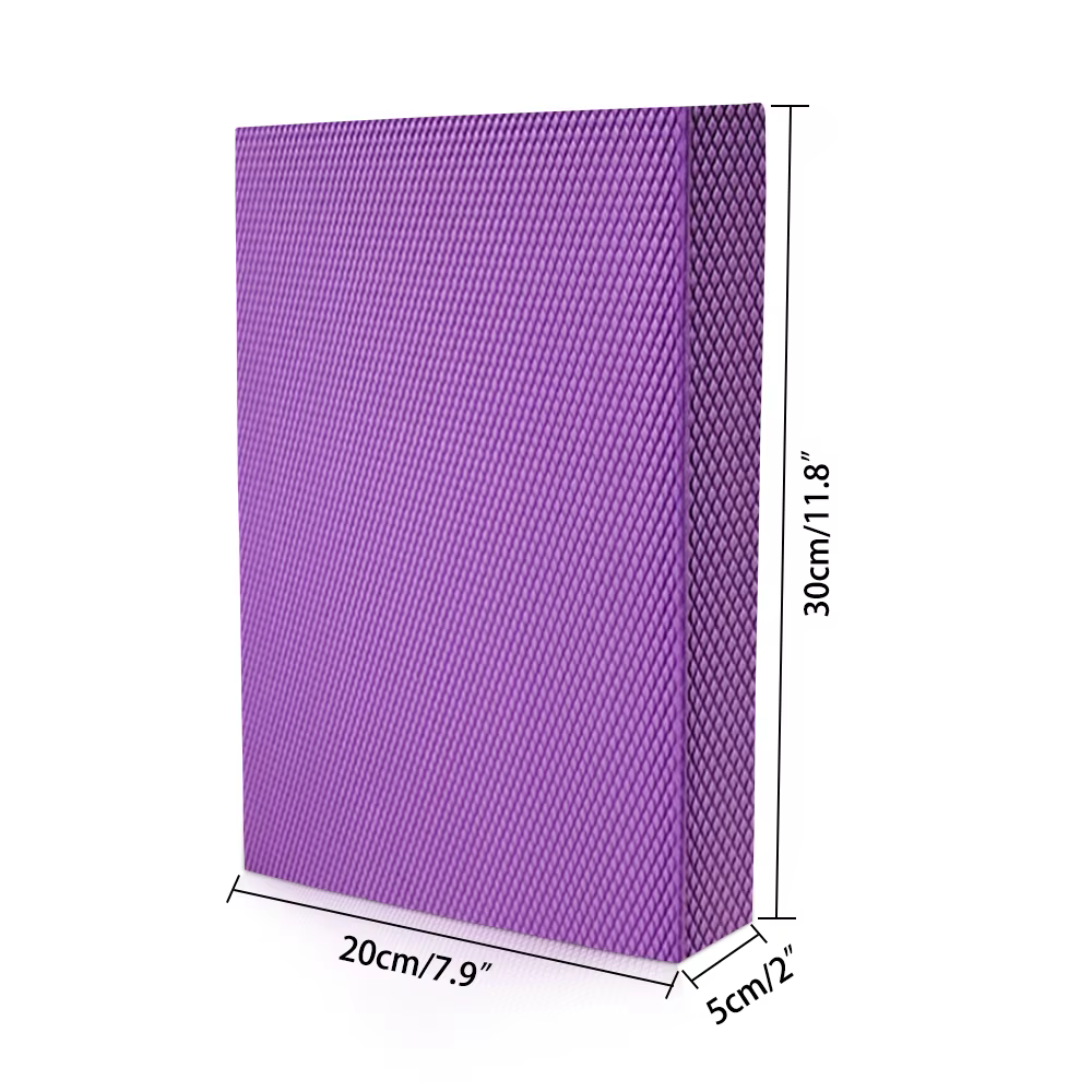 Coussin d'équilibre de Yoga 30x20x5cm, plusieurs couleurs, tapis de Fitness, pour roue abdominale sa