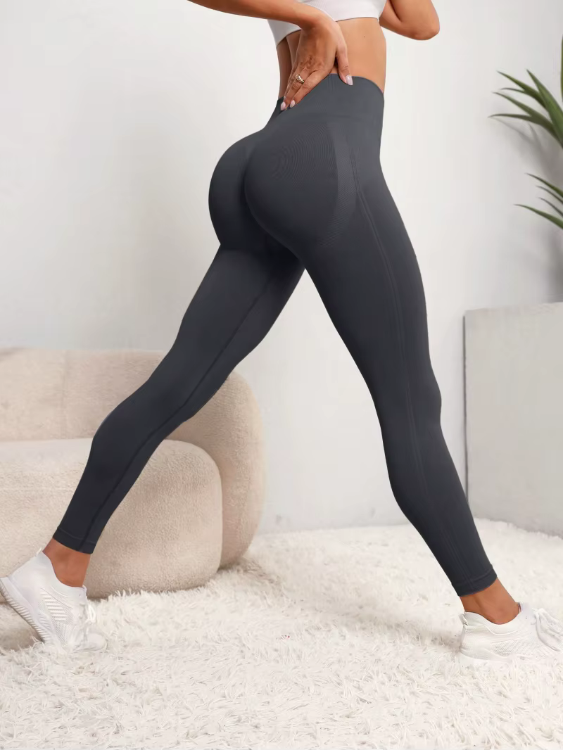 Leggings taille haute pour femmes, pantalon d'entraînement, contrôle du ventre, doux, extensible, co