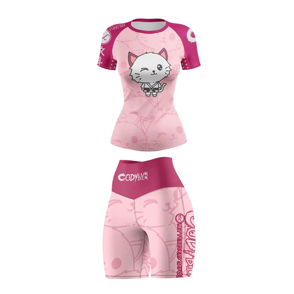 Vêtements de sport de Yoga pour femmes, Compression MMA boxe Muay Thai Rashguard, vêtements d'entraî