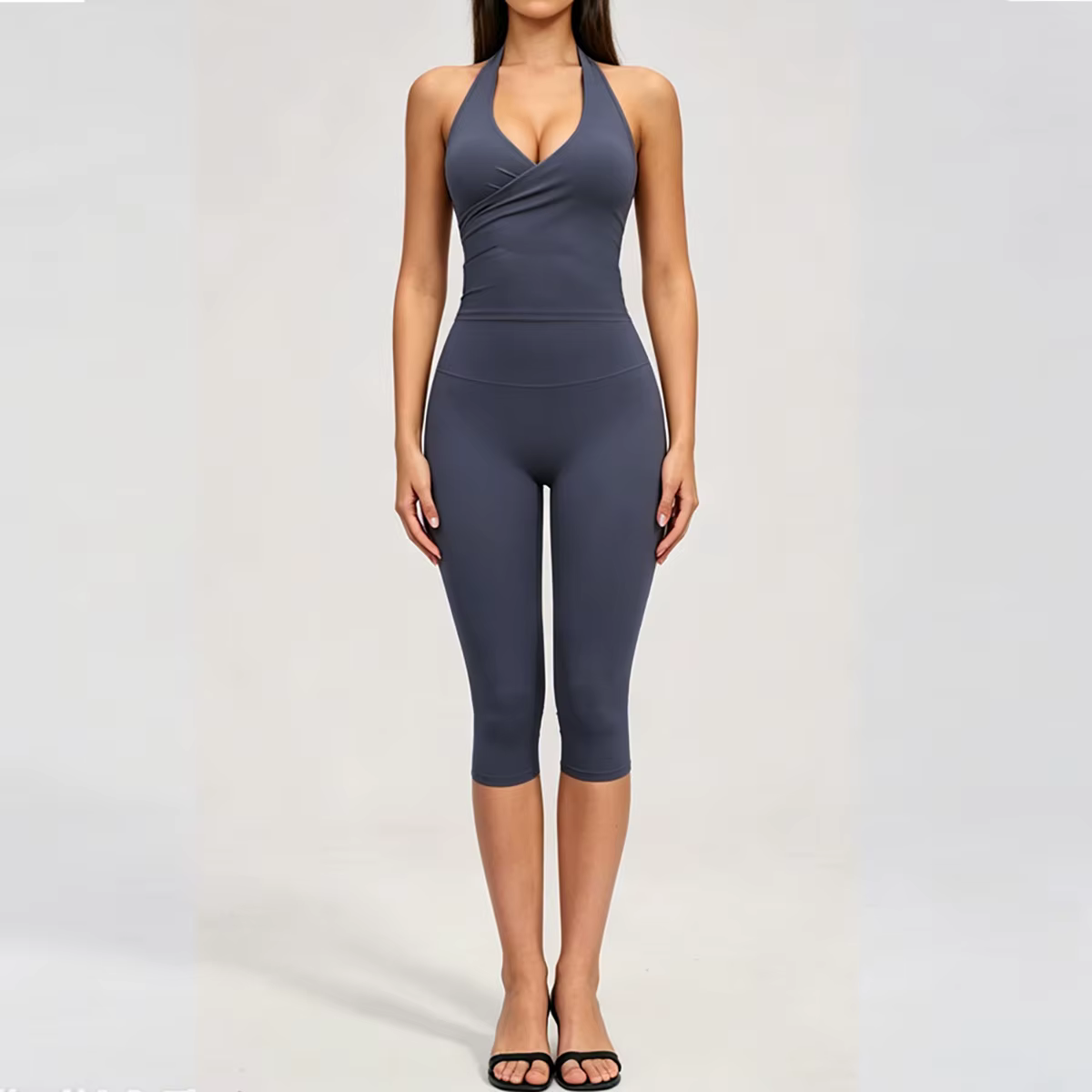 Tenues de yoga 2 pièces pour femmes, ensemble de fitness, survêtement de sport, soutien-gorge de spo