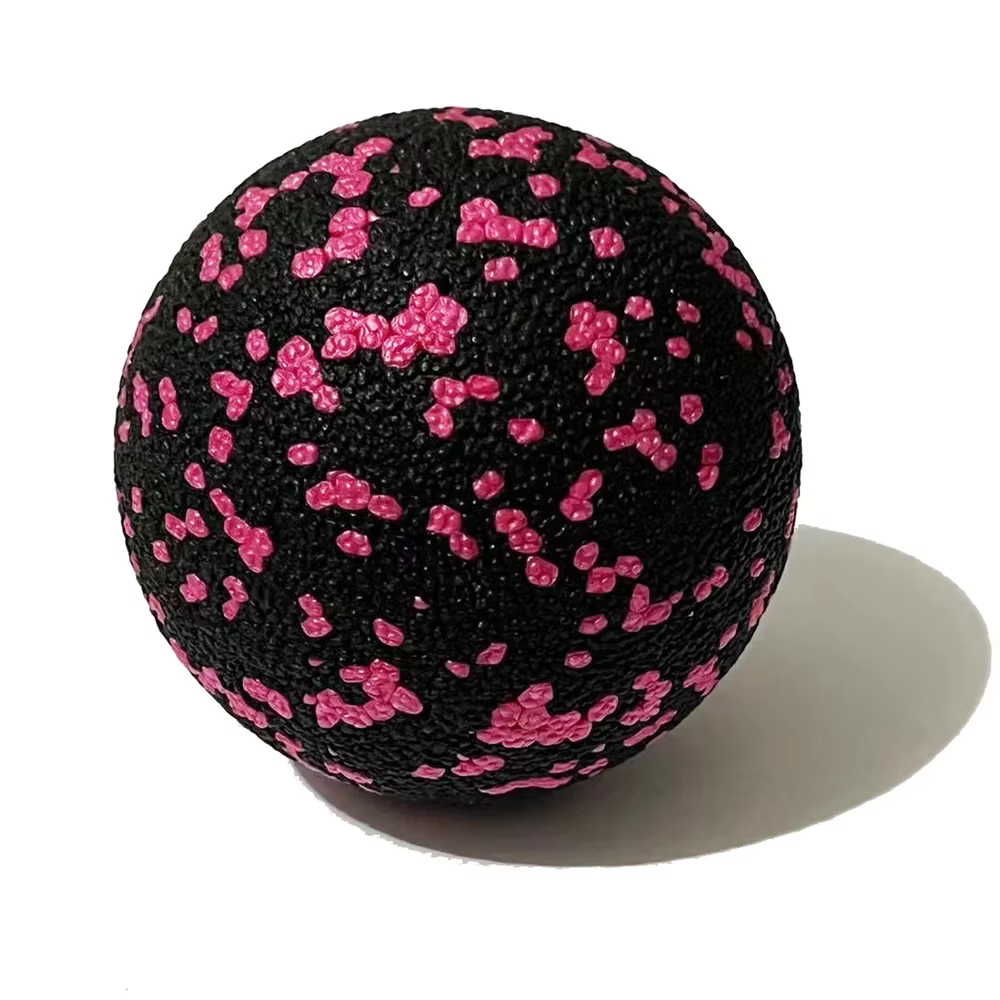 Ballon de massage corporel en EPP de 8 cm, balle de relaxation musculaire haute densité, balle de fi