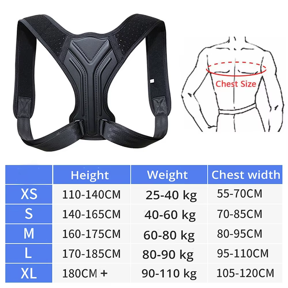 Correcteur de Posture du dos pour adultes, Corset, clavicule, colonne vertébrale, ceinture de soutie