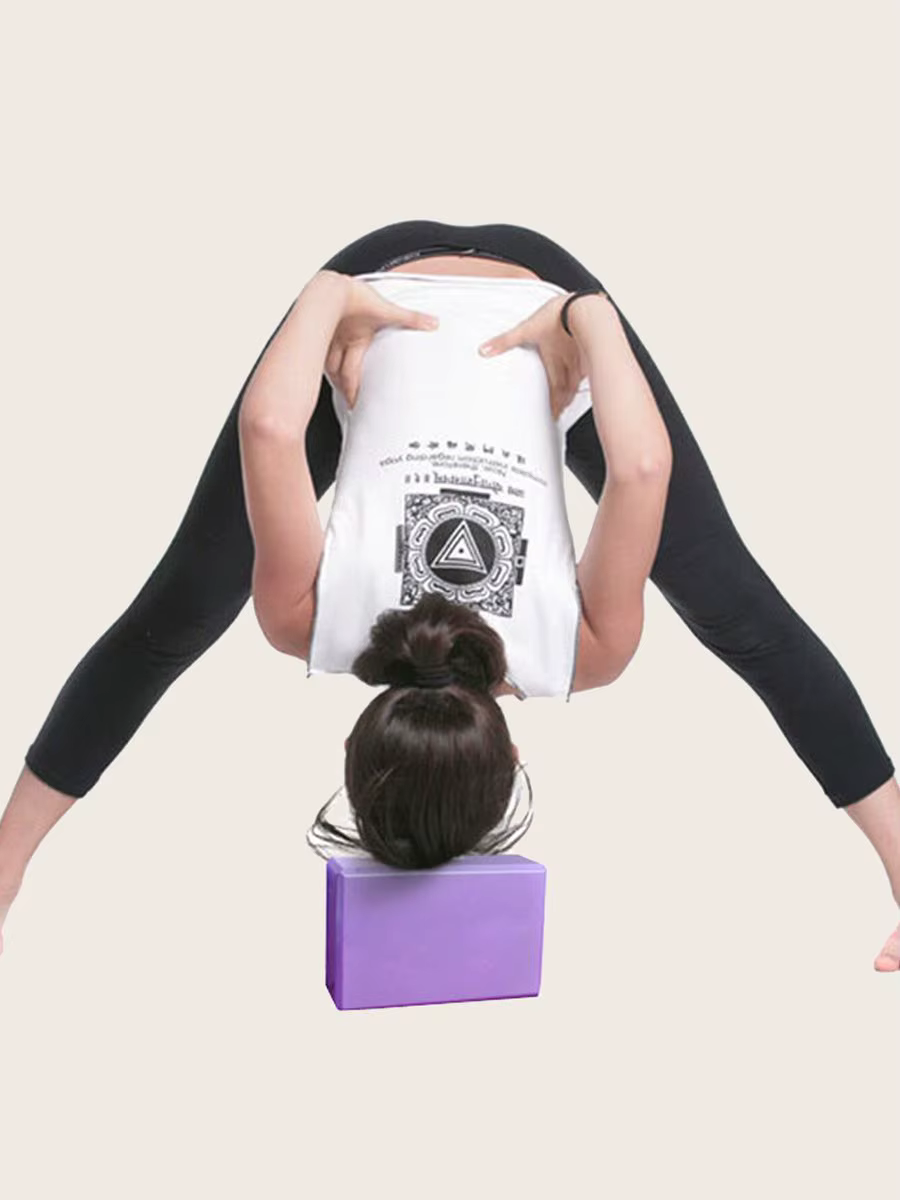 Blocs de yoga haute densité - Briques en mousse EVA Firm - Bloc de gymnastique pour douleurs muscula