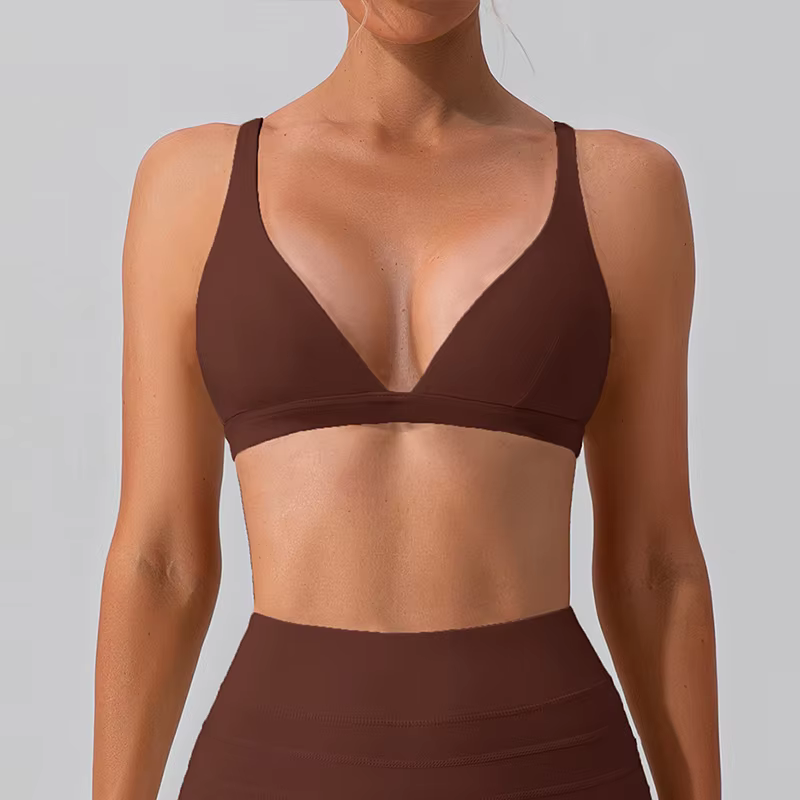 Hearuisav soutien-gorge de sport de haute qualité haut de sport Sexy femmes formation vêtements de Y