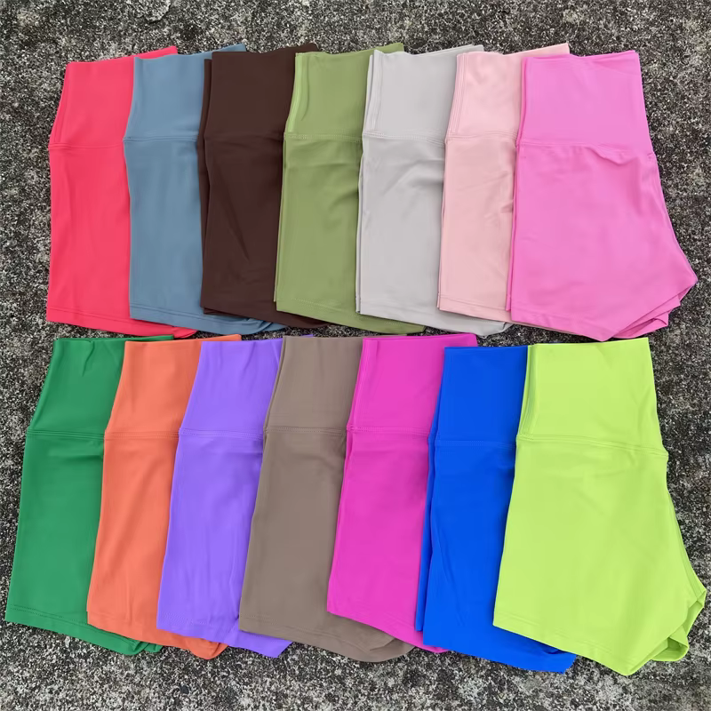 Short de Yoga taille haute pour femmes, Leggings courts serrés, extensibles, confortables, pour cour