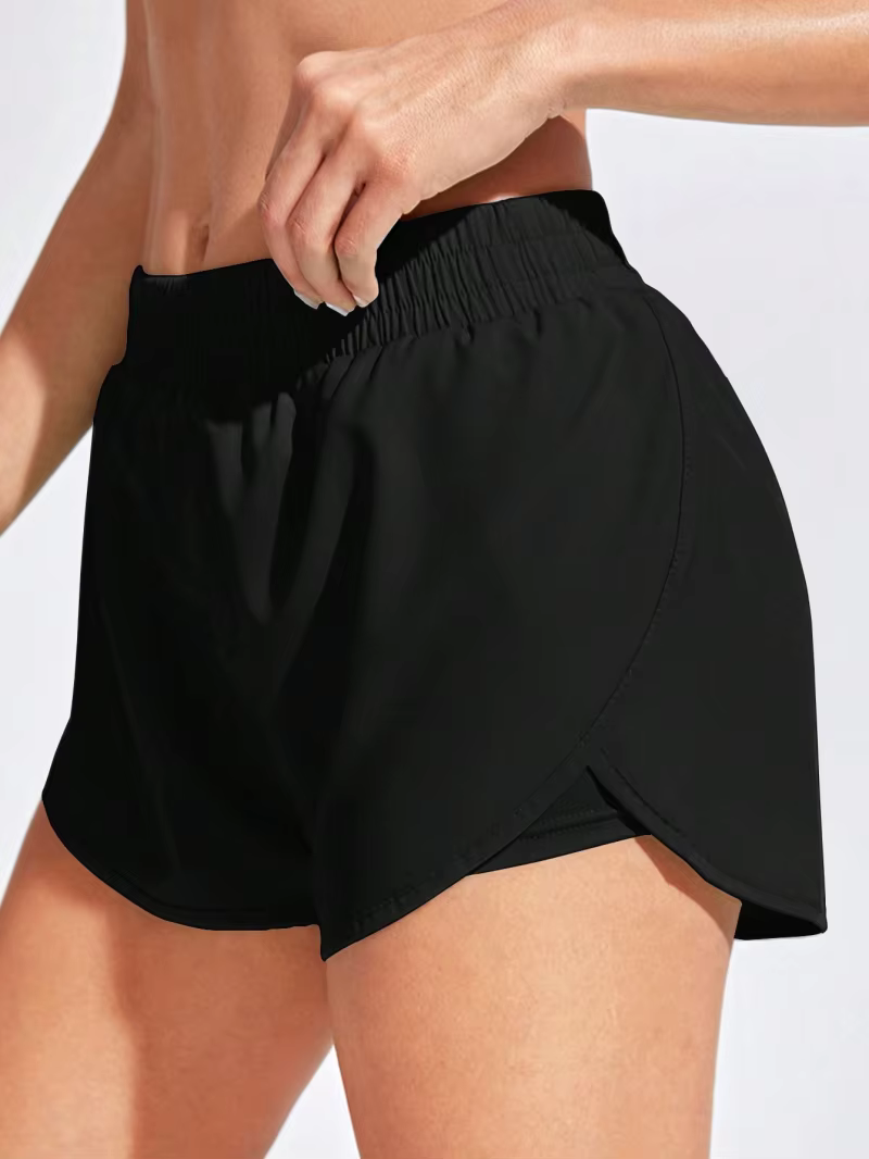 Shorts de Yoga élastiques pour femmes, Leggings courts d'entraînement, de Fitness, de course, de Spo