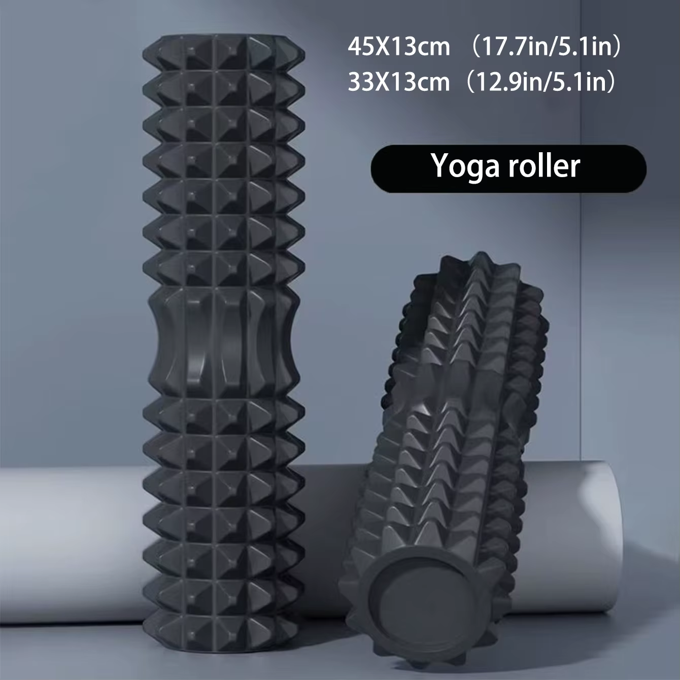 Rouleau de mousse de Yoga 45cm, bloc de massage musculaire, outils de pilates, colonne de Yoga, ense