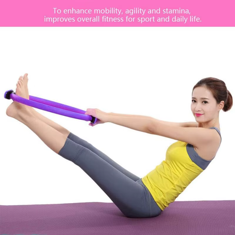 Anneau de Yoga Pilates, cercle d'exercice Durable et antidérapant, cercle d'exercice magique avec do