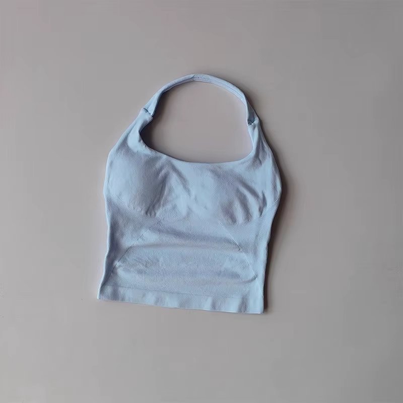 Gilet de Yoga à col licou, résistant aux chocs, sous-vêtements de sport, haute résistance, Fitness,
