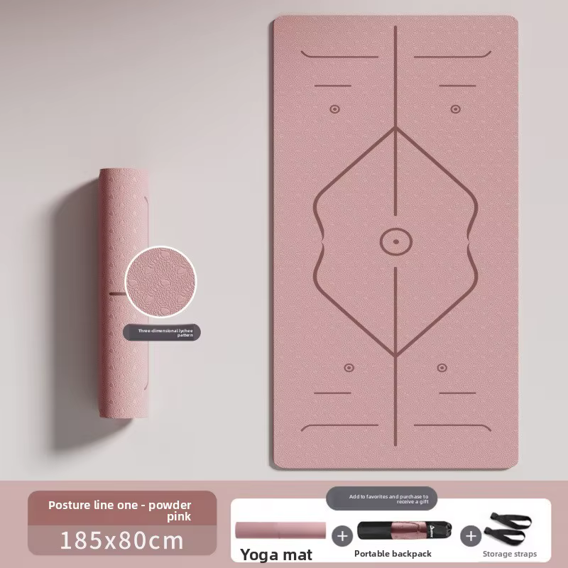 Tapis de Yoga tapis de Fitness ménage antidérapant Absorption des chocs silencieux épaissi élargi is