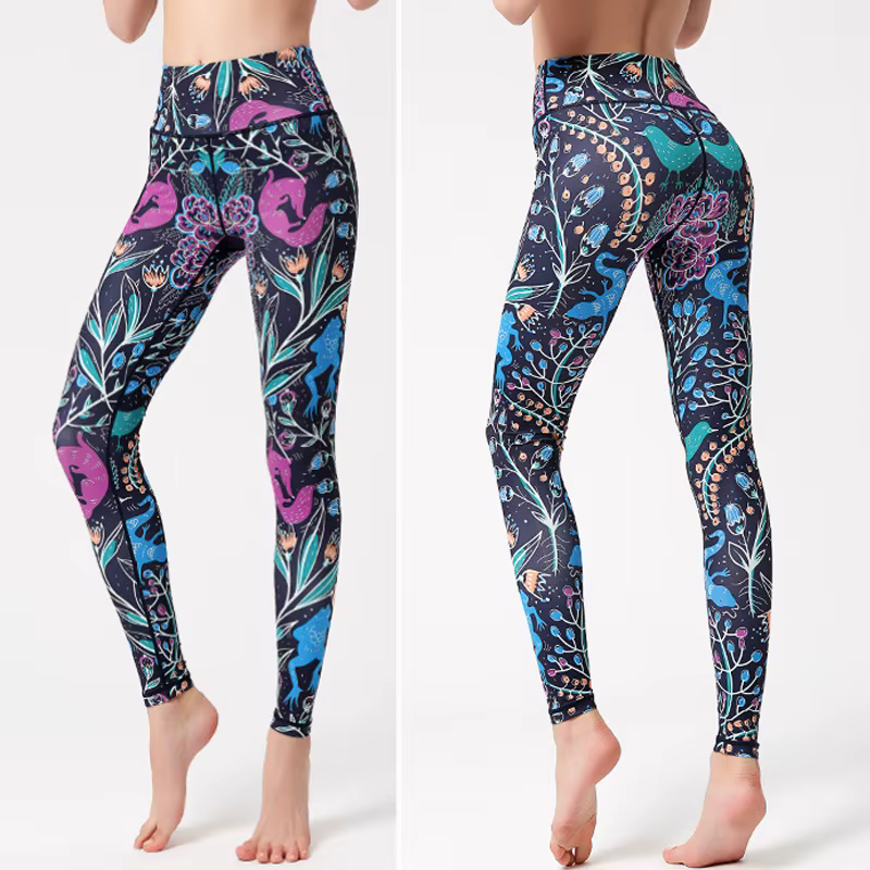 Cloud Hide – Leggings de sport imprimés pour femmes, pantalons de Yoga, de Fitness, de gymnastique,