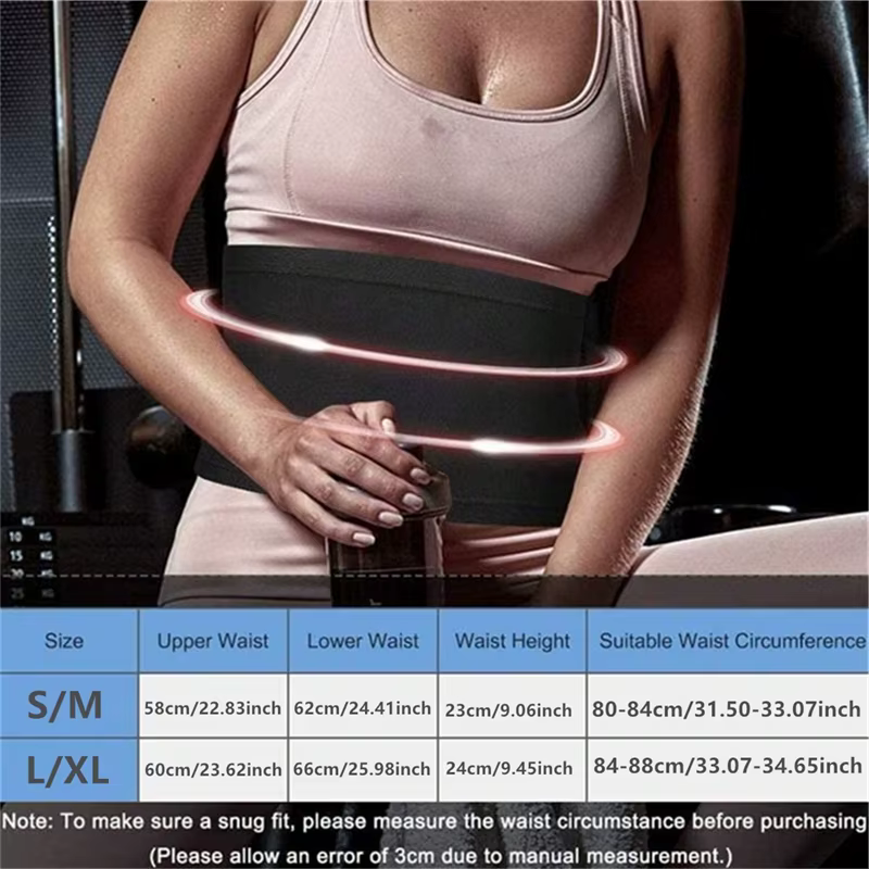 Ceinture de Fitness pour hommes et femmes, exercice d'enveloppe abdominale, Absorption de la sueur,
