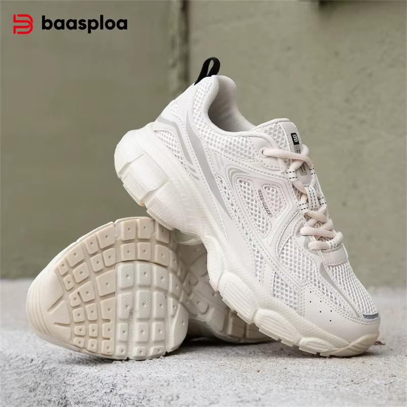 Baasploa femmes chaussures de sport en plein air léger respirant Jogging baskets femme décontracté m