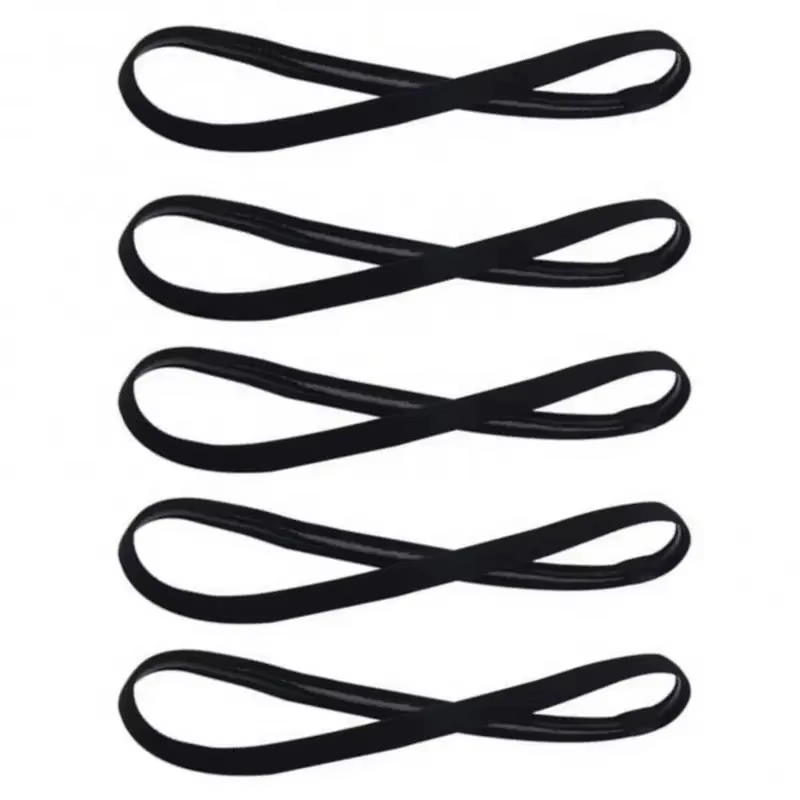 5/10 pièces couleur bonbon femmes hommes Yoga bandes de cheveux Sport bandeau filles Sport anti-déra