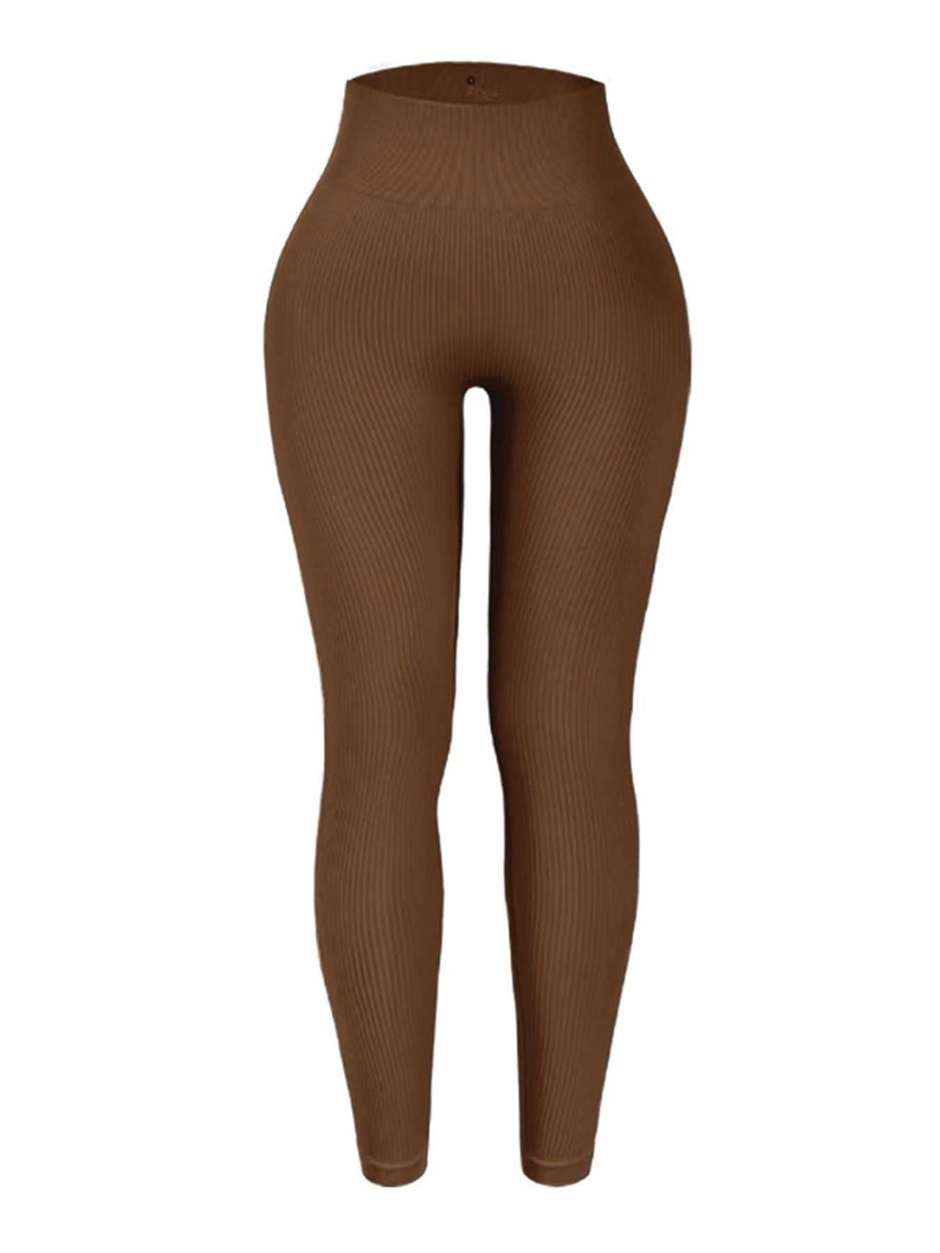 Pantalons de Yoga côtelés pour femmes, Leggings de Sport taille haute, sans couture, Fitness, contrô