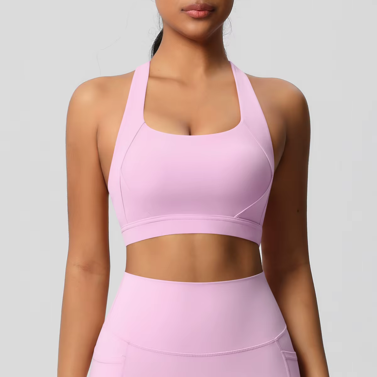 Femmes Fitness Yoga soutiens-gorge Sexy fronde beauté dos Fitness Push Up sport femmes sous-vêtement