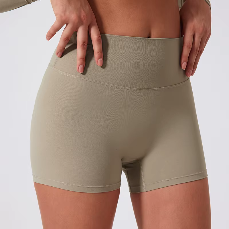 Hearuisavy Short de yoga élastique d'été, Legging de sport push-up, Short de cyclisme et d'entraînem