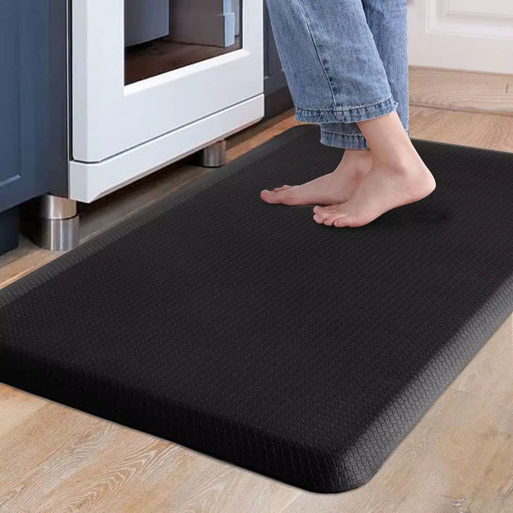 Nouveau Tapis sur pied Anti-Fatigue, tapis de cuisine avec imperméabilisation en PVC, tapis de cuisi