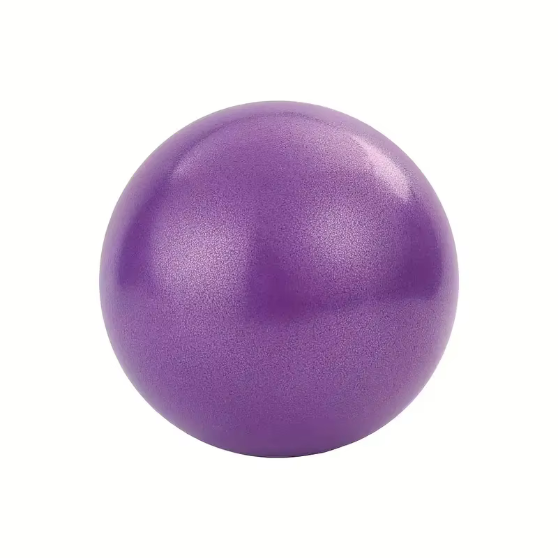 Ballon de yoga et de Pilates mini de 25 cm, ballon souple pour l'entraînement du tronc, l'équilibre