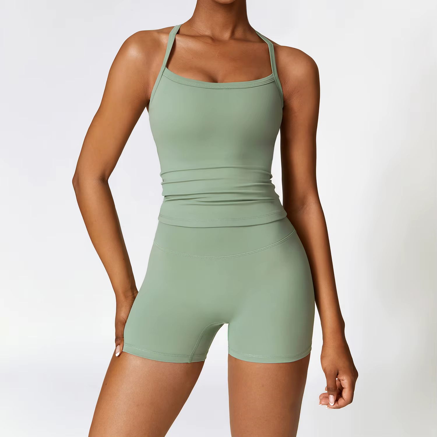 2 pièces ensemble de Yoga femmes vêtements de sport Fitness ensemble d'entraînement vêtements de spo