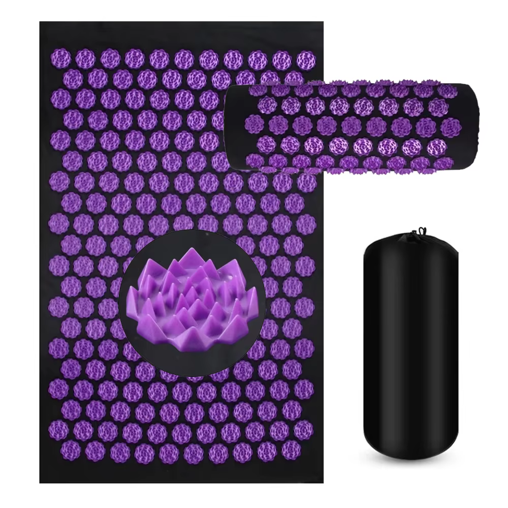 Tapis de Yoga d'acupression, coussin applicateur de Kuznetsov, Massage Sensi, aiguilles corporelles