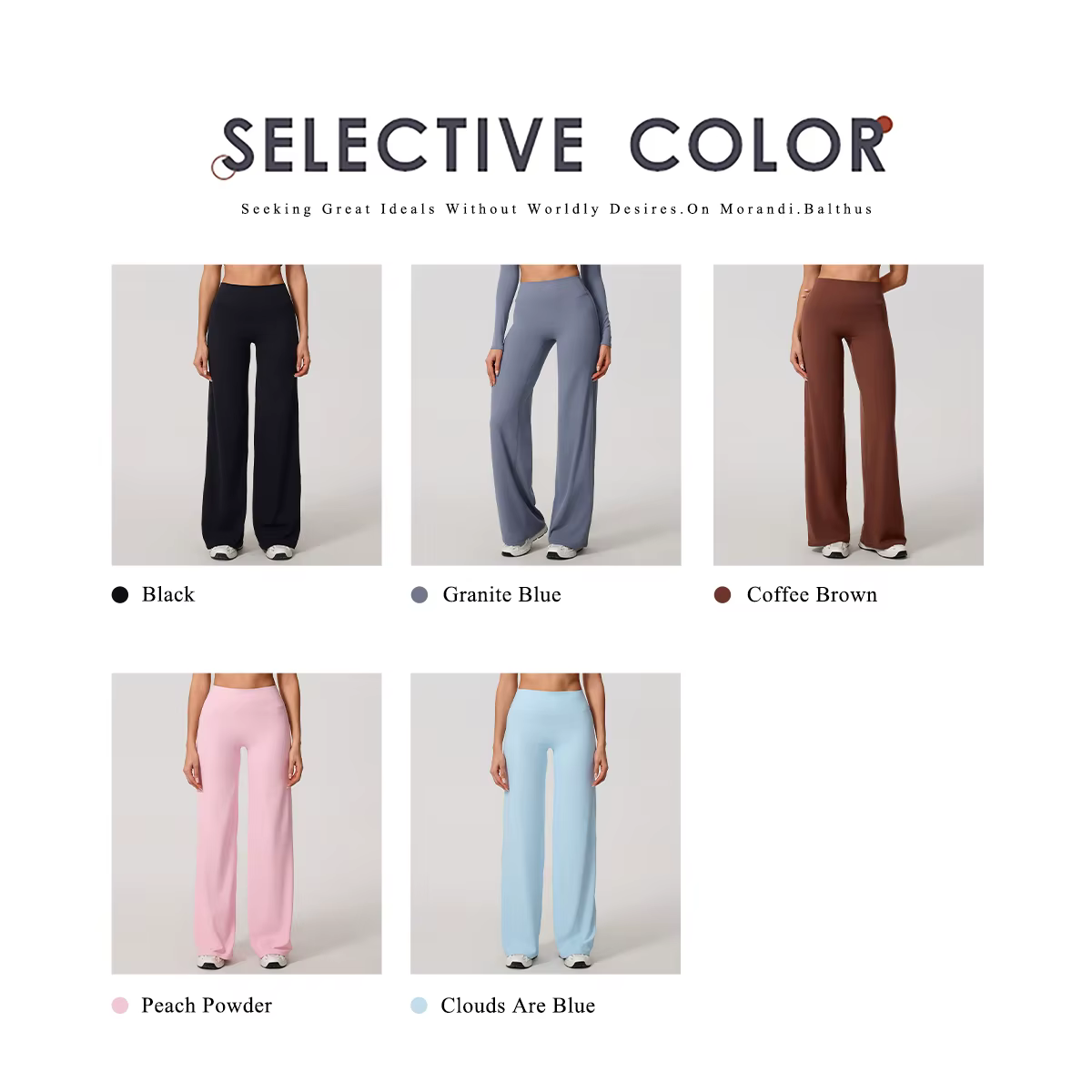 Hearuisavy – pantalons de sport à jambes droites pour femmes, vêtements de gymnastique, sensation nu