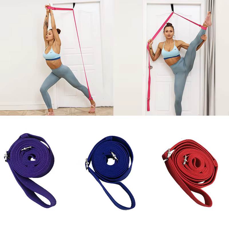 Sangle d'étirement de jambe de flexibilité de porte pour femmes, pour entraîneur de danse de joie de