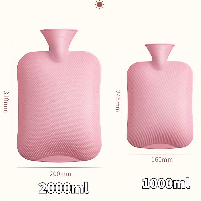 Sac à eau chaude en peluche réutilisable pour filles, compresse chaude, crampes menstruelles, 3,1000